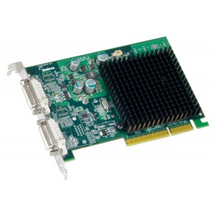 PLACA VIDEO AGP 64MB - Placa video profesionala MATROX MGI P65-MDDA8X64 dual DVI